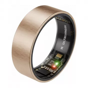 ULTRAHUMAN Ring Air - Smart Ring for Men and Women - Sleep and Fitness Tracking Wearable - Heart Rate - Smart Ring Rose Gold Size 11