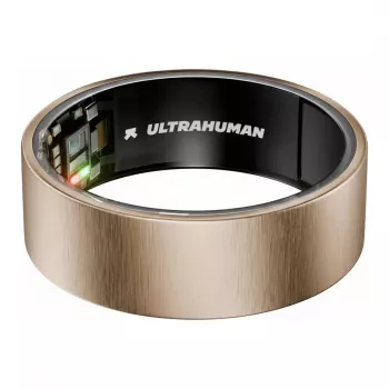 ULTRAHUMAN Ring Air - Smart Ring for Men and Women - Sleep and Fitness Tracking Wearable - Heart Rate - Smart Ring Rose Gold Size 9