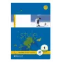 Staufen Style Exercise Book Lineatur 1, A5, Lined with Margin, 16 Sheets, 1st Grade