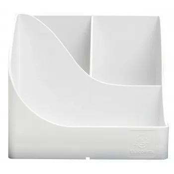 Exacompta Pen Wave AutentiK Pen Holder 5 Compartments White