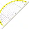 ARISTO Geometry Set Square 26.0 cm Transparent