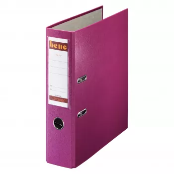 Bene 291400BRO Lever Arch File A4 Bordeaux 80 mm Spine 600 Sheets Particle Board