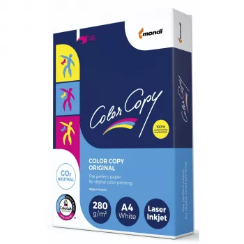 MONDI COLOR COPY Color Copy Millbrand A4 280 gsm 150 Sheets Bright White Satined Premium Digital Printing Paper