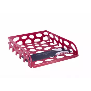 SAX Voronoi Document Tray Red DIN C4