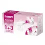 BWT 814544 Longlife Refill 1+3 Water Filter Jug Pink/White