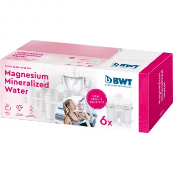 BWT 814136 Longlife 1x6 White Water Filter Cartridges (6-Pack)