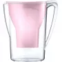 BWT Aqualizer Home 125557844 Pink Water Filter Jug with 1 Magnesium Mineralized Water Filter Cartridge