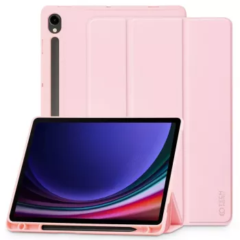 Tech-Protect SC Pen Case for Samsung Galaxy Tab S9 / S9 FE / S10 FE / S10 Lite, Pink
