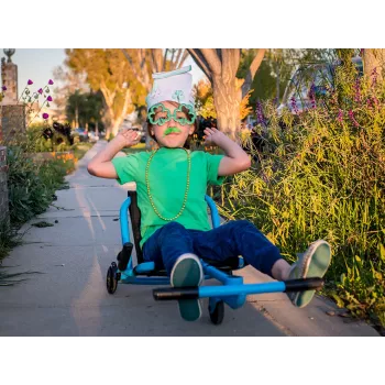 EzyRoller Classic Light Green Ride-On Toy for Ages 3-12