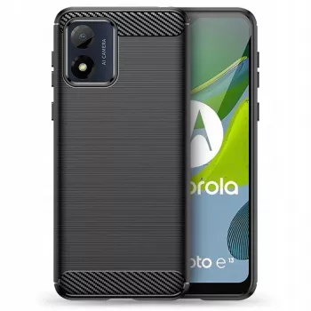 TECH-PROTECT Case for Motorola Moto E13 TPU Carbon Black