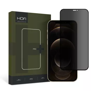 HOFI Anti Spy Glass Pro+ Privacy Screen Protector for Apple iPhone 12 / 12 Pro