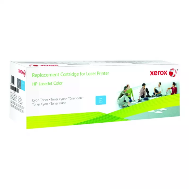 Xerox Cyan Toner Cartridge (Everyday Toner) - Compatible with HP CF381A / HP 312A - Standard Yield 2,700 Pages