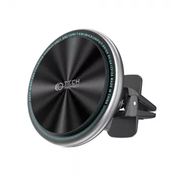 TECH-PROTECT A2 Magnetic MagSafe Vent Car Mount Wireless Charger 15W Black