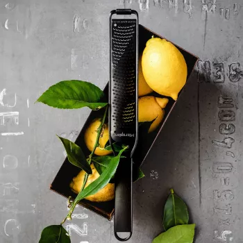 Microplane Black Sheep Zester - Premium Classic Series, Fine Grater, Black