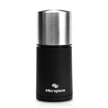 Microplane Spice Mill 2-in-1 Nutmeg Grater - Black/Clear