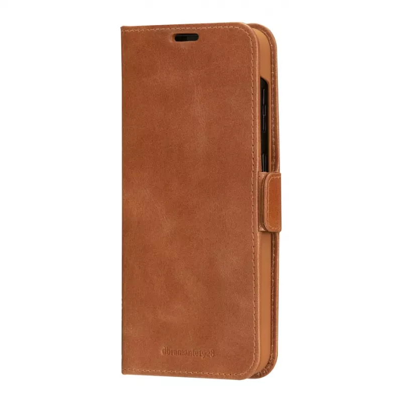 dbramante1928 Copenhagen Flip Case for Samsung Galaxy A54 - Full-Grain Leather - Light Brown