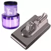 Extralink Replacement Battery for Dyson V12 25.2V 2500mAh + Filter