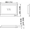 Hikvision DS-KH8381-TE1 IP Video Intercom Indoor Monitor 7-inch Touch Screen