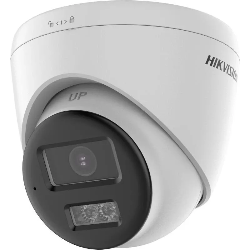 Hikvision DS-2CE78D0T-LTS(2.8mm) 2 MP HD-TVI Turret Dome Camera with Two-Way Audio, Fixed Focal Lens