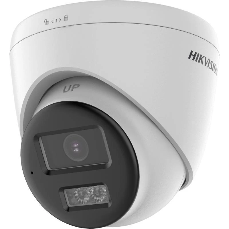 Hikvision DS-2CE78D0T-LTS(2.8mm) 2 MP HD-TVI Turret Dome Camera with Two-Way Audio, Fixed Focal Lens