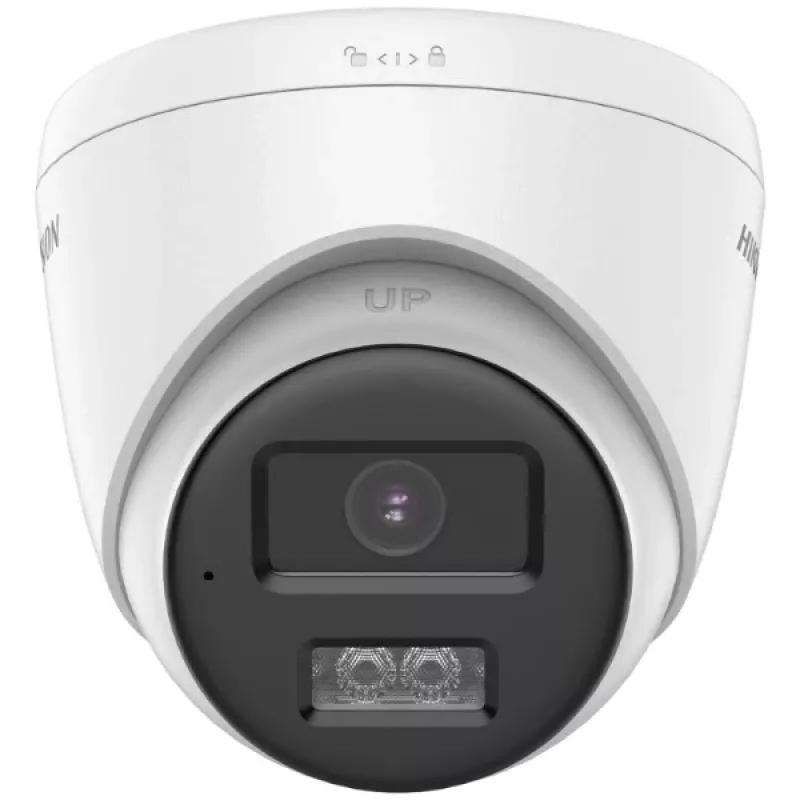 Hikvision DS-2CE78D0T-LTS(2.8mm) 2 MP HD-TVI Turret Dome Camera with Two-Way Audio, Fixed Focal Lens