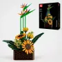 Mould King Birds of Paradise Flower Bouquet 10024 Building Block Set (1608 Pieces)