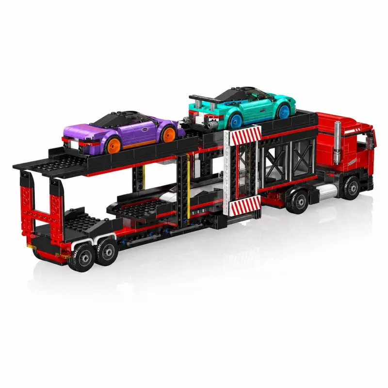 Mould King Sports Car Transporter Truck 24078 Building Block Set 997 Pieces
