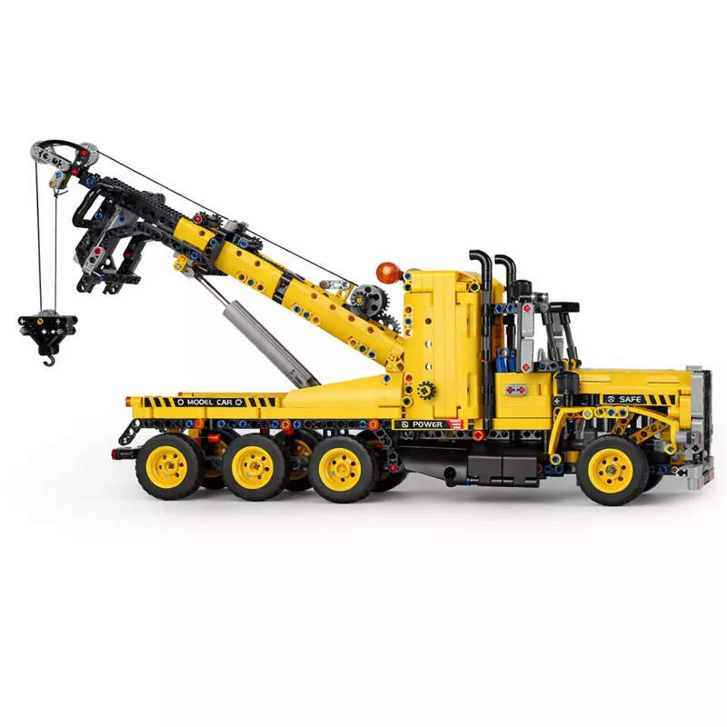 MOULD KING Tow Truck 17011S Building Blocks Set (1277 Pieces) - Remote & App Controlled Technic Model