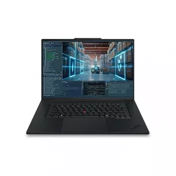 Lenovo ThinkPad P1 Gen 9 21UE0006GE Mobile Workstation, 16 inch WUXGA IPS, Intel Core Ultra 7 356H, 64GB LPDDR5x, 1TB SSD, NVIDIA RTX PRO 2000 Blackwell 8GB, Windows 11 Pro, German keyboard