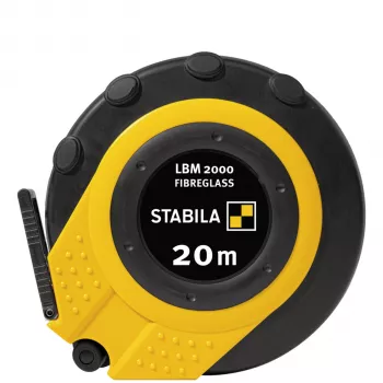 STABILA LBM 2000 Fibreglass Closed Case Tape 20 m