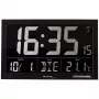 Technoline WS 8007 Digital Alarm Clock - Black - LCD - Radio Controlled - Battery Powered