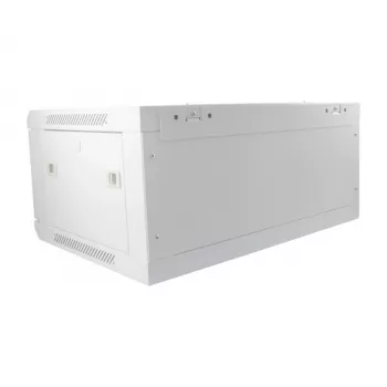 ALLNET ALL-SMC6406GRAU 19 inch 6U Wall Mount Network Cabinet Light Grey SMC-Series
