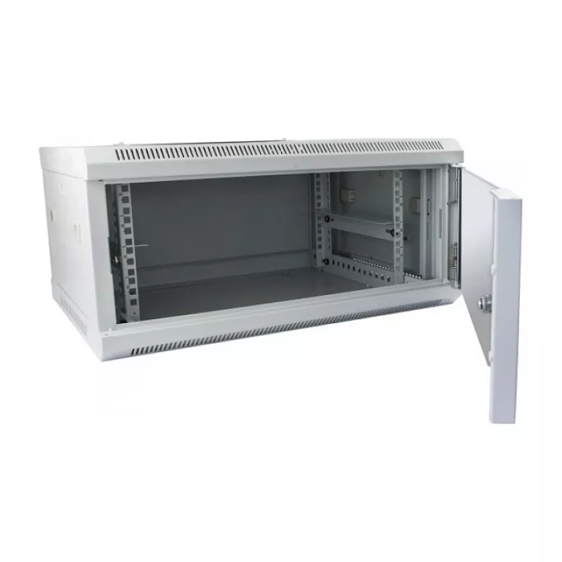 ALLNET ALL-SMC6406GRAU 19 inch 6U Wall Mount Network Cabinet Light Grey SMC-Series