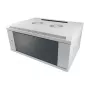 ALLNET ALL-SMC6406GRAU 19 inch 6U Wall Mount Network Cabinet Light Grey SMC-Series