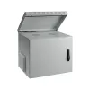 EFB-Elektronik 19 inch Wall-Mounted Enclosure IP55, 12U, Steel Door, Depth 450 mm, RAL 7035