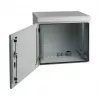 EFB-Elektronik 19 inch Wall-Mounted Enclosure IP55, 12U, Steel Door, Depth 450 mm, RAL 7035