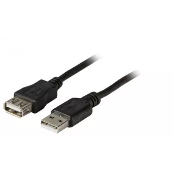 EFB Elektronik USB 2.0 Extension Cable A-A Male to Female 5m Grey Classic
