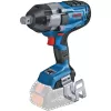 BOSCH Professional BITURBO GDS 18V-1050 HC Cordless Impact Wrench, 3/4 inch Square Drive, 18V, Solo (Blue/Black, Bluetooth, L-BOXX)