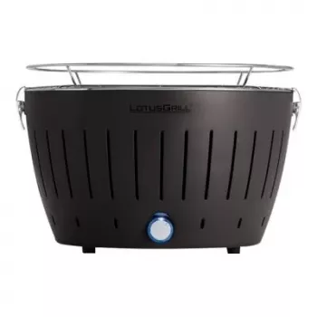 LotusGrill G340 Table Top Charcoal Barbecue 32 cm Anthracite with USB