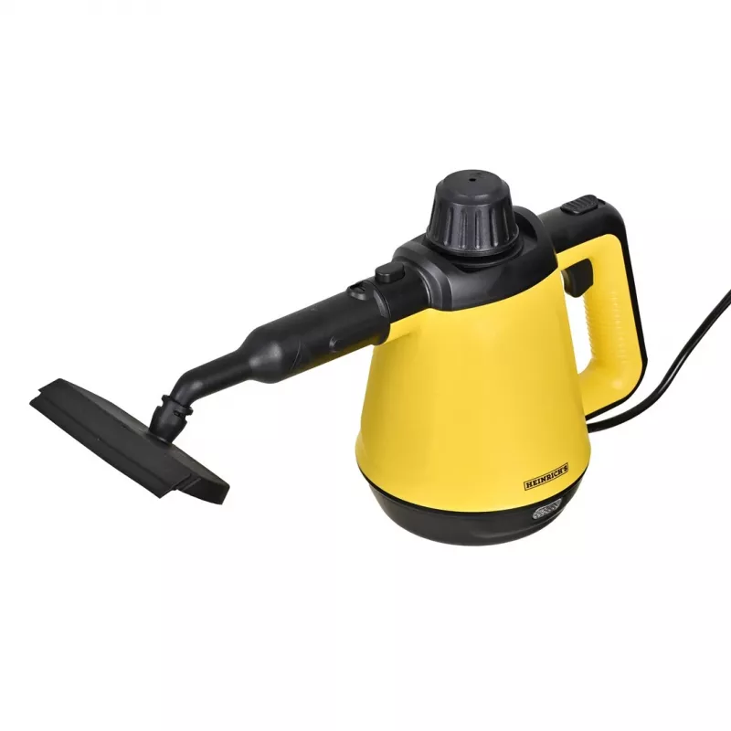 HEINRICH'S HDR 8734 Steam Cleaner, 1000 W, 250 ml, Yellow
