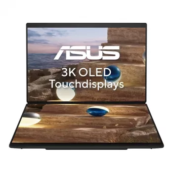ASUS Zenbook Duo UX8407AA-SN262W 2-in-1 Laptop, 14 inch 3K OLED Touch 144Hz, Intel Core Ultra 9 386H, 32GB LPDDR5x, 1TB SSD, Windows 11 Home