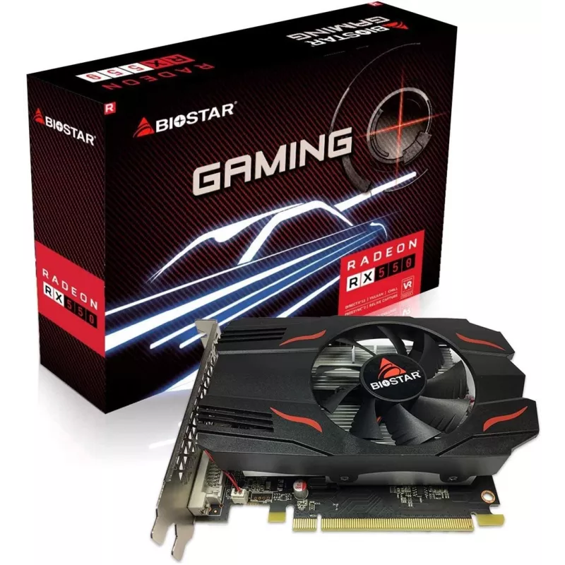 Biostar VA5515RF41 AMD Radeon RX 550 Graphics Card 4 GB GDDR5