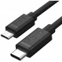 UNITEK USB-C to Micro USB Cable 1m Black Y-C473BK