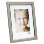 Deknudt S46AD1 Single Photo Frame 10x15 cm Silver MDF Plastic