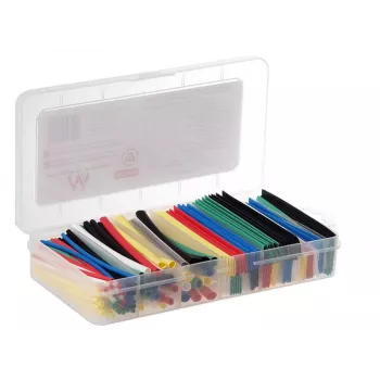 MACLEAN Heat Shrinkable Tube 196 pcs MCTV-679