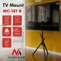 Maclean MC-181 B TV Floor Stand for 27-55 inch Screens, VESA up to 200x200, 60 kg, Black