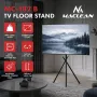 Maclean MC-182 B TV Floor Stand, 37-80 inch, VESA 600x400, 60 kg, Black