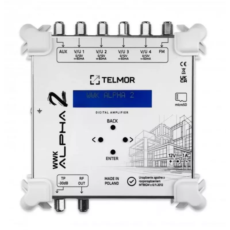 TELMOR WWK-ALPHA-2 Digital Channel Amplifier