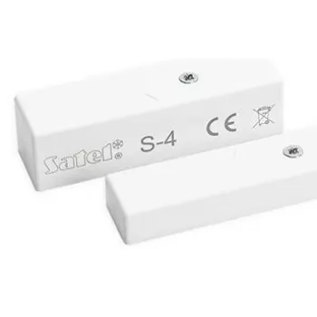 SATEL S-4 Surface-Mounted Magnetic Contact with Tamper Protection