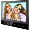 Eura VDP-80C5 Two-Family Video Intercom System, Black, 2x 7 inch LCD, FHD, 2 Entrances, 1080p Camera, RFID Reader, Surface Mount